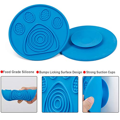 Mycicy Dog Lick Mat, Slow Feeder Dog Mat, Dog Peanut Butter Lick ...