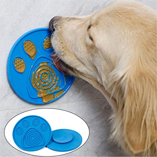 Mycicy Dog Lick Mat, Slow Feeder Dog Mat, Dog Peanut Butter Lick ...