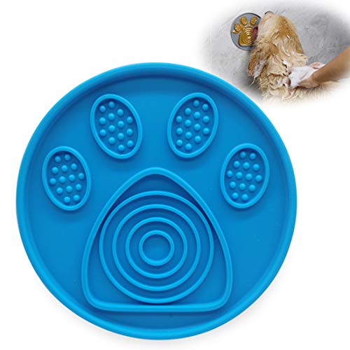 Mycicy Dog Lick Mat, Slow Feeder Dog Mat, Dog Peanut Butter Lick ...