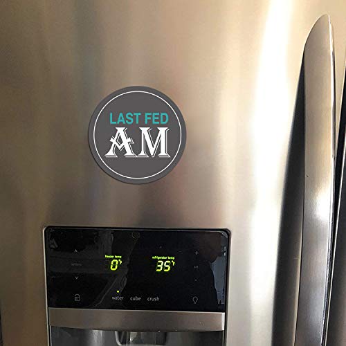 N / A AM PM Magnetic Pet Feeding Reminder, Did You Feed The Dog C...
