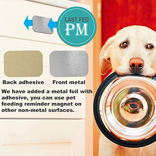 N / A AM PM Magnetic Pet Feeding Reminder, Did You Feed The Dog C...