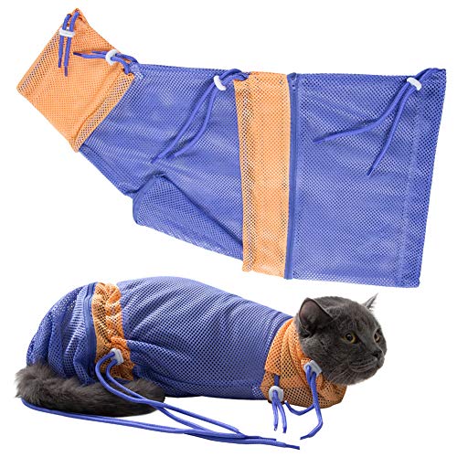 N\A Cat Grooming Bag for Bathing, Cat in a Immobilizing Bag Great...
