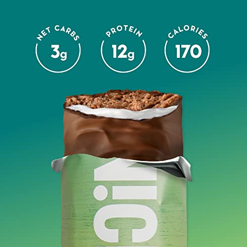 NICKS Protein Bars Mint Chocolate | 12g protein | 170 calories | ...