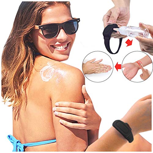 Adjustable Wristband Hand Sanitizer Dispenser Wearable Dispenser ...