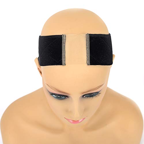 NAISIER Wig Grip Headband, Adjustable Comfort Head Hair Band for ...