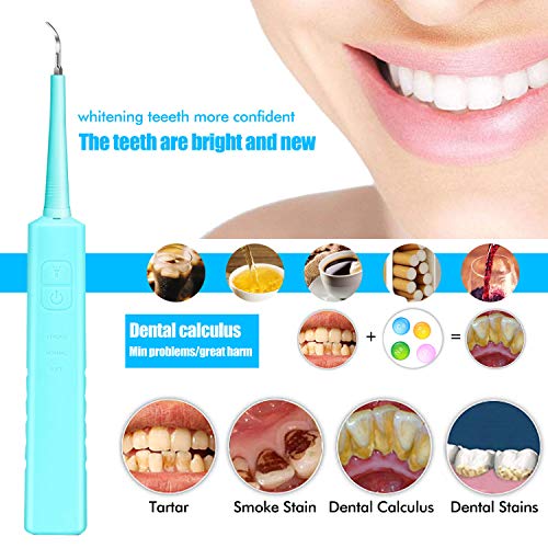 Electric Sonic Dental Calculus Plaque Remover Tool - Dental Scale...