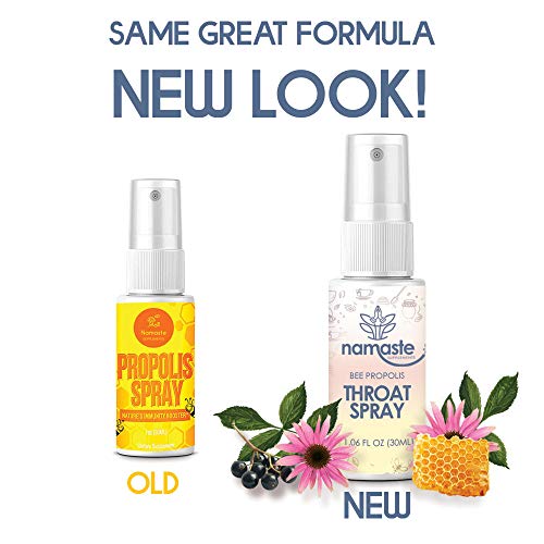 Bee Propolis Throat Spray - 99% Bee Propolis Extract - Natural Im...