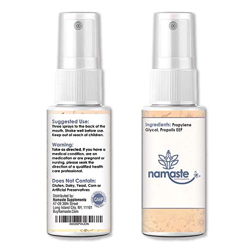 Bee Propolis Throat Spray - 99% Bee Propolis Extract - Natural Im...