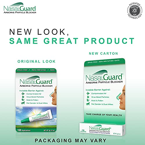 NASALGUARD Allergy Relief and Allergen Blocker Nasal Gel - Drug-F...