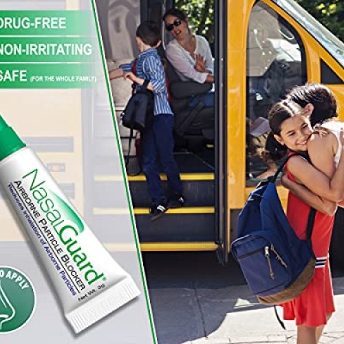 NASALGUARD Allergy Relief and Allergen Blocker Nasal Gel - Drug-F...