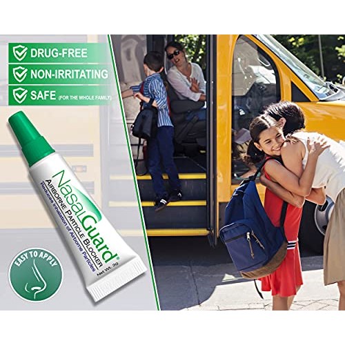 NASALGUARD Allergy Relief and Allergen Blocker Nasal Gel - Drug-F...
