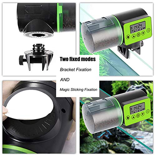 Natbabe Automatic Fish Feeder,Electric Auto Feeder Vacation Timer...