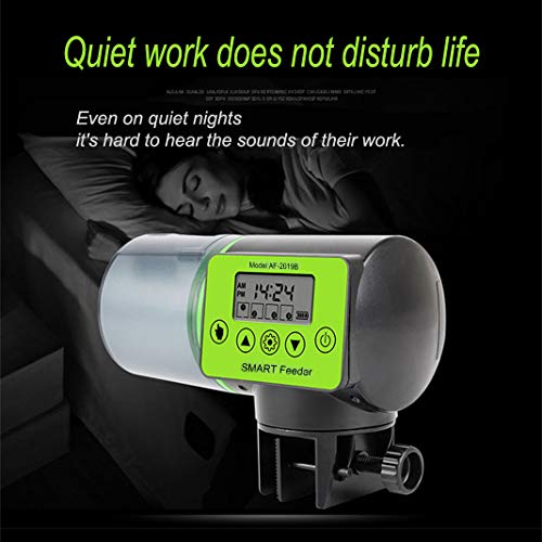 Natbabe Automatic Fish Feeder,Electric Auto Feeder Vacation Timer...