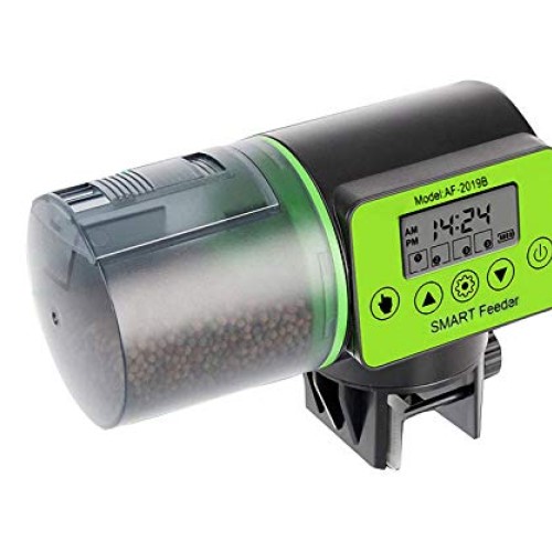 Natbabe Automatic Fish Feeder,Electric Auto Feeder Vacation Timer...