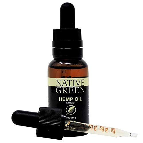 Native Green Vanilla 1000mg Hemp Extract Oil for Muscle and Joi...