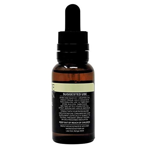Native Green Vanilla 1000mg Hemp Extract Oil for Muscle and Joi...