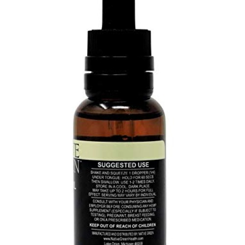 Native Green Vanilla 1000mg Hemp Extract Oil for Muscle and Joi...