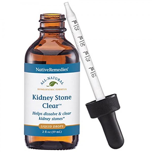 Native Remedies Kidney Stone Clear - Natural Homeopathic Formula ...