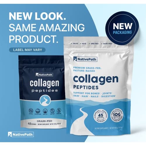 NativePath Collagen Peptides Protein - Hydrolyzed Type 1 & 3 Coll...