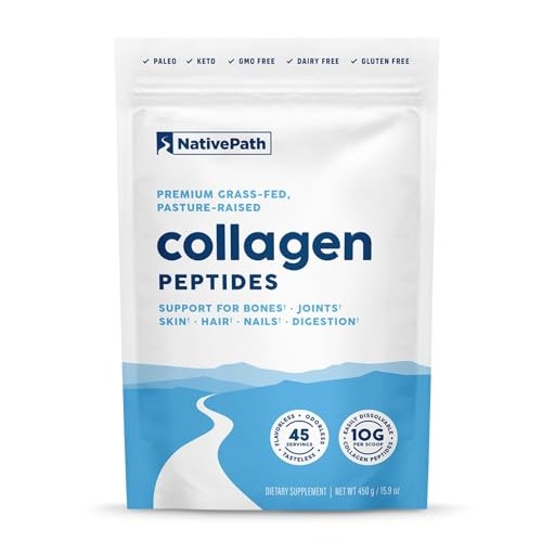 NativePath Collagen Peptides Protein - Hydrolyzed Type 1 & 3 Coll...
