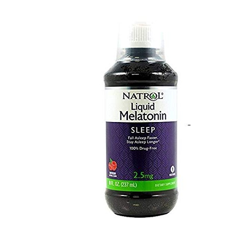Natrol Melatonin 2.5 mg Liquid 8 oz