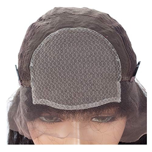 natural Silk Top Lace Front Human Hair Wigs With Baby Hair 130% D...
