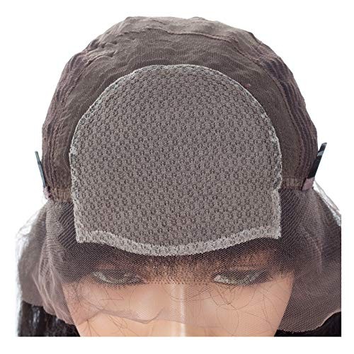 natural Silk Top Lace Front Human Hair Wigs With Baby Hair 130% D...