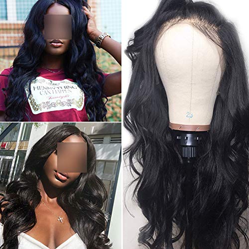 Pre-plucked 130% 180% Density 13X6 Long Parting Lace Front Wigs P...