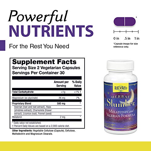 Natural Balance Herbal Slumber, 60-Count