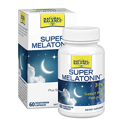 Natural Balance Super Melatonin 3 mg | Fast-Acting Sleep & Relaxa...