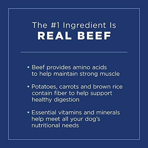 Natural Balance Ultra Premium Wet Dog Food, Beef Formula with Pot...