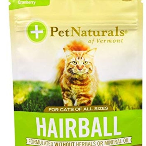 Pet Naturals Of Vermont Hairball For Cats Pack Of 2 With Biotin...