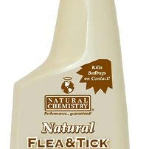 Natural Chemistry Natural Flea and Tick Spray for Dogs, 16-Ounce