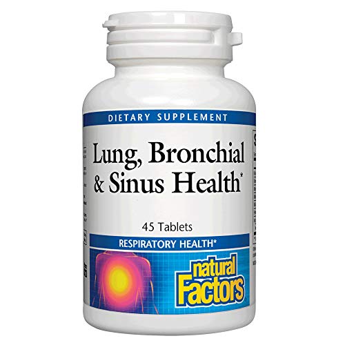 Natural Factors - Lung, Bronchial, & Sinus Health, Promotes Lung ...