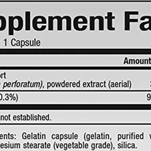 Natural Factors - HerbalFactors St. Johns Wort Extract 300mg, Mo...