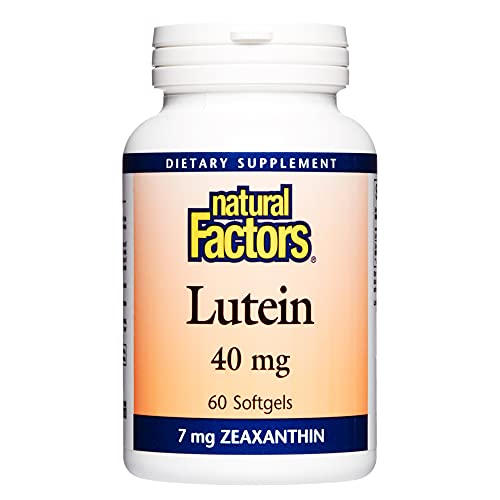Natural Factors, Lutein 40 mg, Antioxidant Support for Healthy Ey...