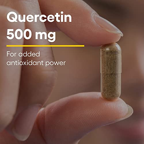 Natural Factors, Quercetin 500 mg for Immune Support, 60 Count