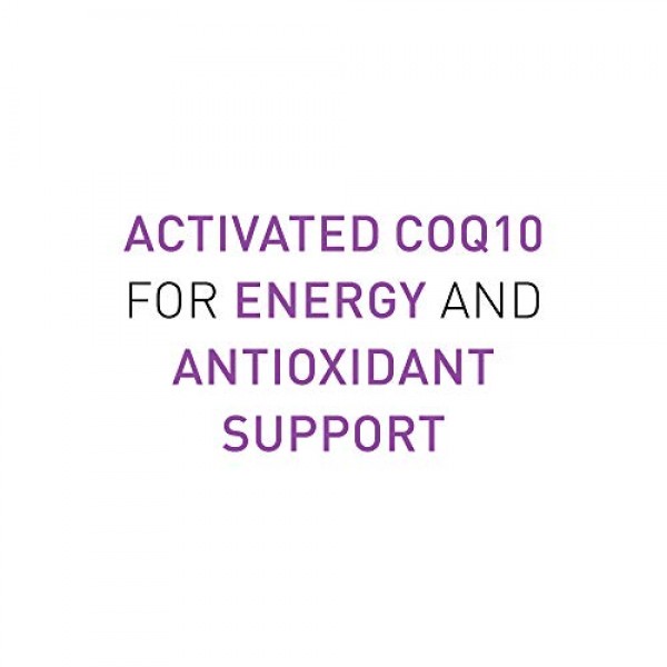 Natural Factors, Ubiquinol Active CoQ10 100mg, Coenzyme Q10 Suppl...
