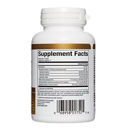 Natural Factors - Zymactive Proteolytic Enzyme Double Strength, S...