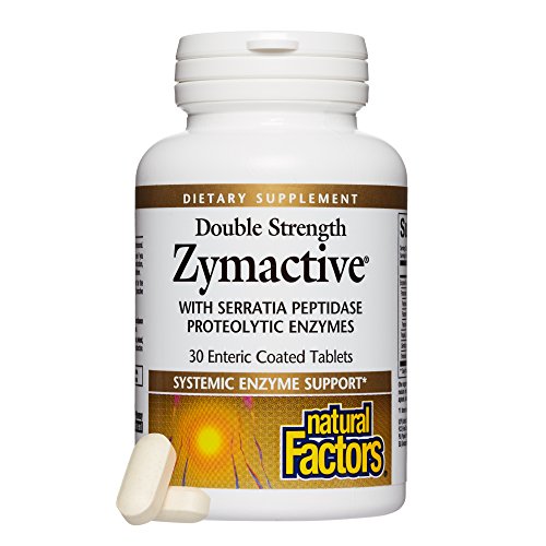 Natural Factors - Zymactive Proteolytic Enzyme Double Strength, S...