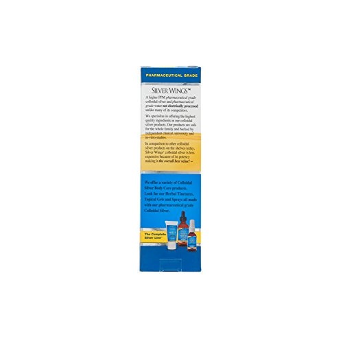 Natural Path Silver Wings Colloidal Silver Herbal Tincture Spray,...
