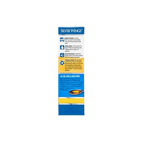Natural Path Silver Wings Colloidal Silver Herbal Tincture Spray,...