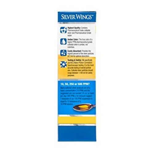 Natural Path Silver Wings Colloidal Silver Herbal Tincture Spray,...