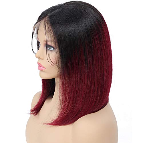 Blue/27 99J 613 Pink Gray Nature Color Lace Front Human Hair Wig ...