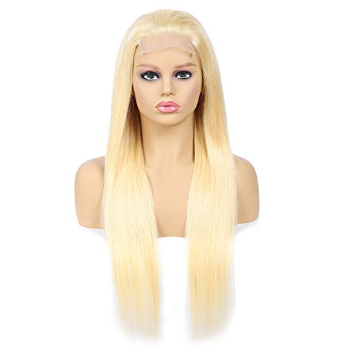 Hair 613 Lace Front Wig 150% Density Straight Human Hair Wigs Blo...