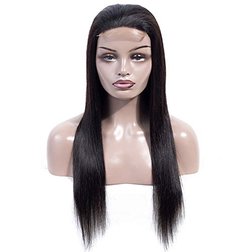 Straight Lace Front Wig Pre Plucked Remy Lace Wig Humain Hair Per...