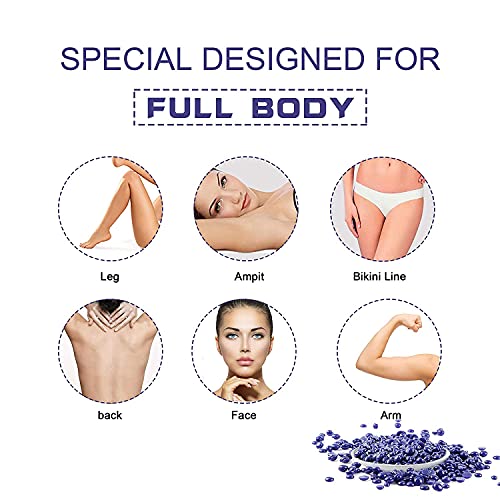 Hard Wax Beans,Hair Removal Full Body Brazilian Bikini Beads Waxi...