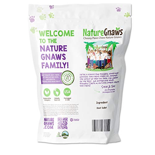 Nature Gnaws Beef Jerky Bites for Small Dogs - Premium Natural Tr...