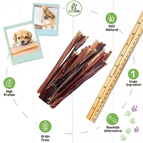 Nature Gnaws Super Skinny Bully Sticks for Very Small Dogs - Prem...
