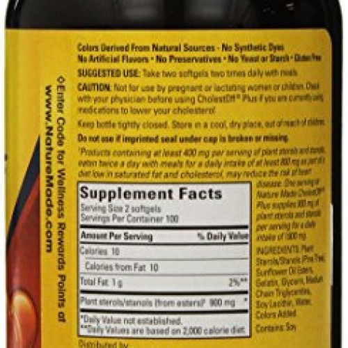 Nature Made Cholest-Off Plus, 210 Softgels